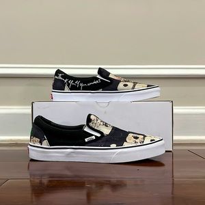 Vans Slip On- Limited Edition A Tribe Called Quest. Size: Men’s 9.5/Women’s 11.